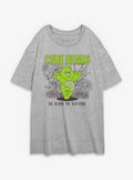 Care Bears Caring Bearing Girls Oversized T-Shirt