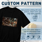 Moonlit Monster Duel Women's T-Shirt for Horror Nights