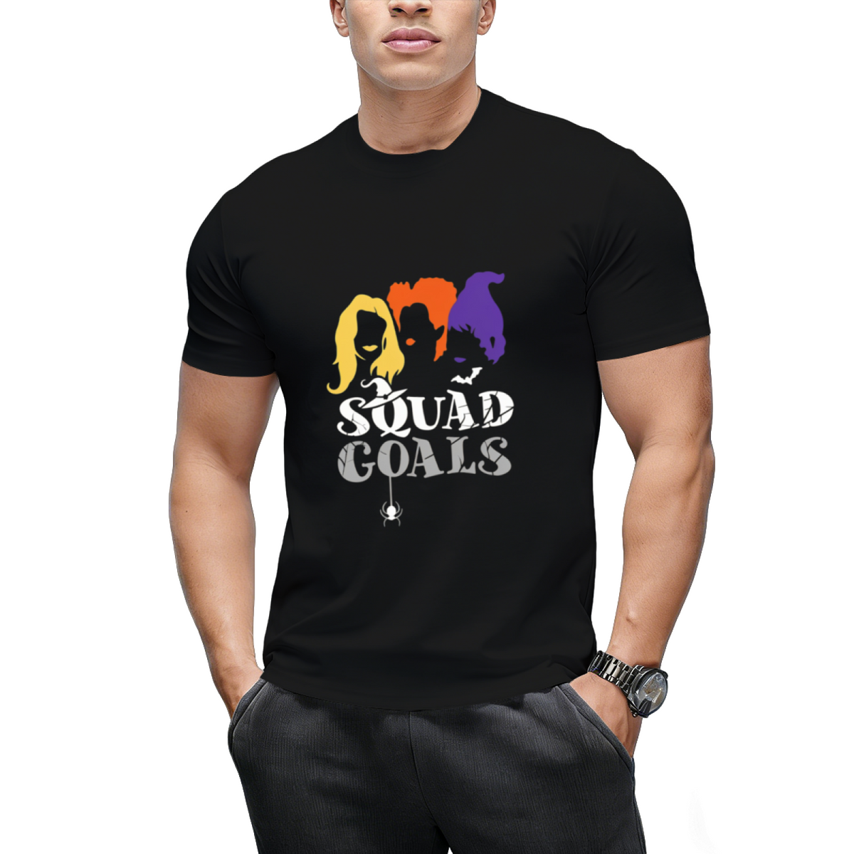Sanderson Sisters Squad Halloween Graphic T-Shirt