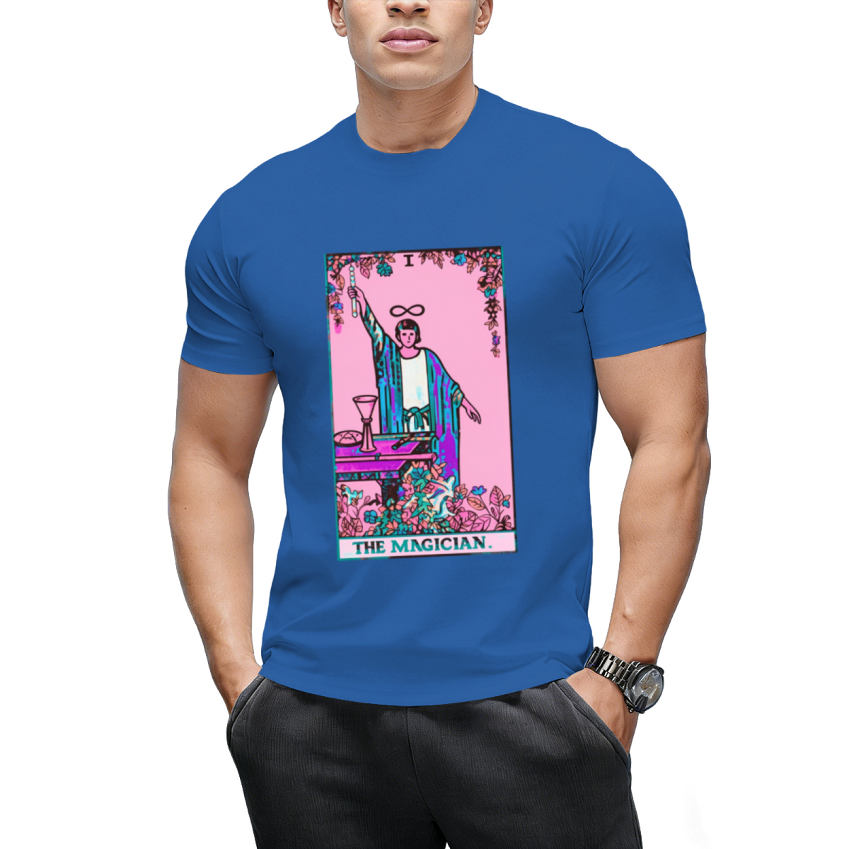 The Magician Tarot Twisted Graphic T-Shirt