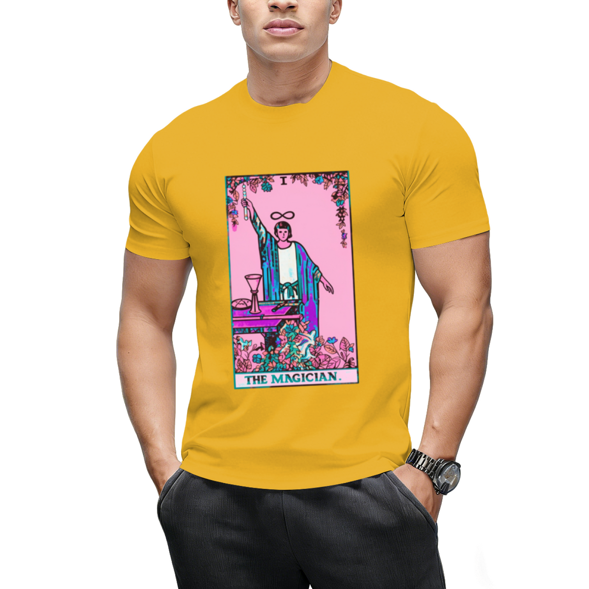 The Magician Tarot Twisted Graphic T-Shirt