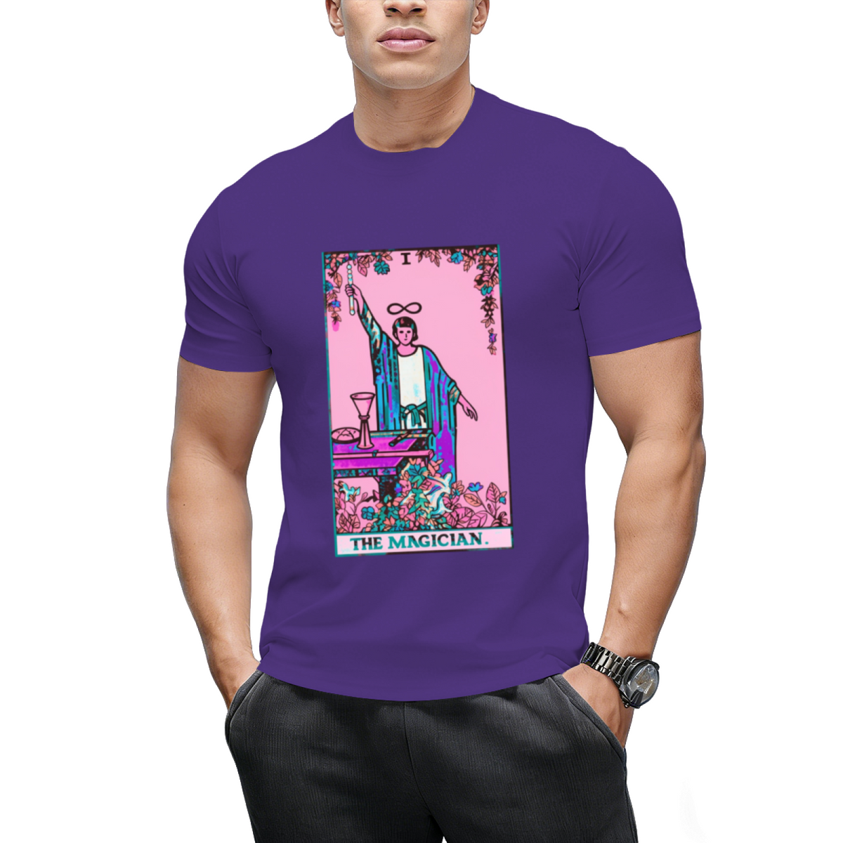The Magician Tarot Twisted Graphic T-Shirt