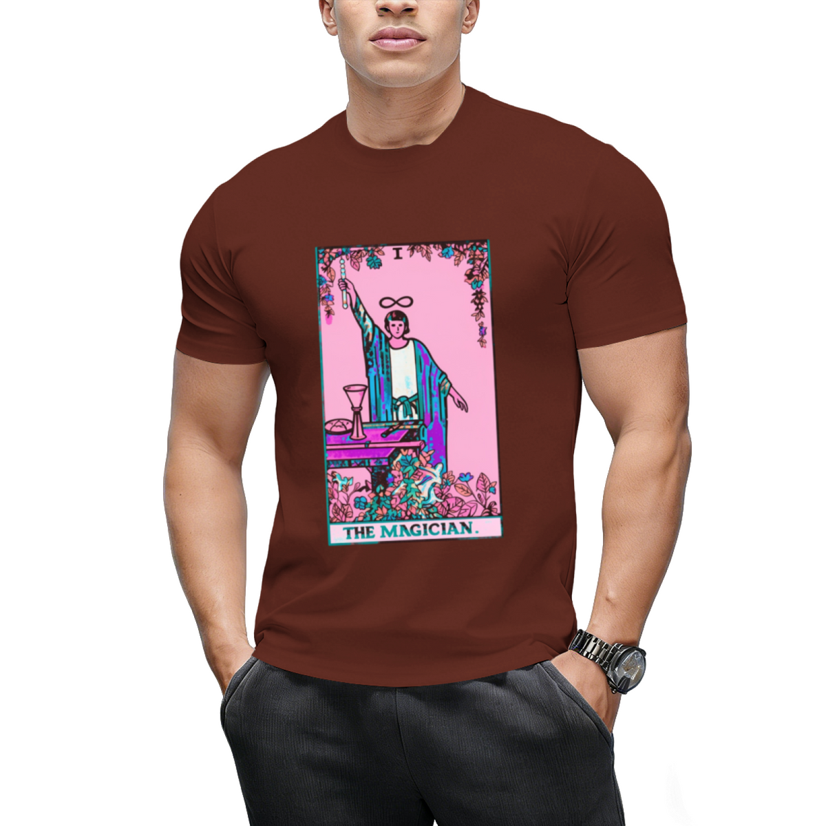 The Magician Tarot Twisted Graphic T-Shirt
