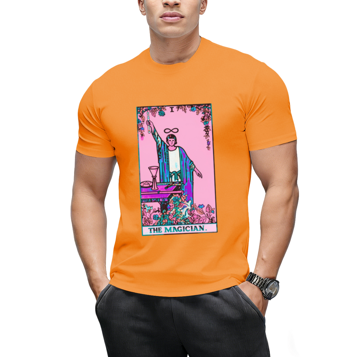 The Magician Tarot Twisted Graphic T-Shirt