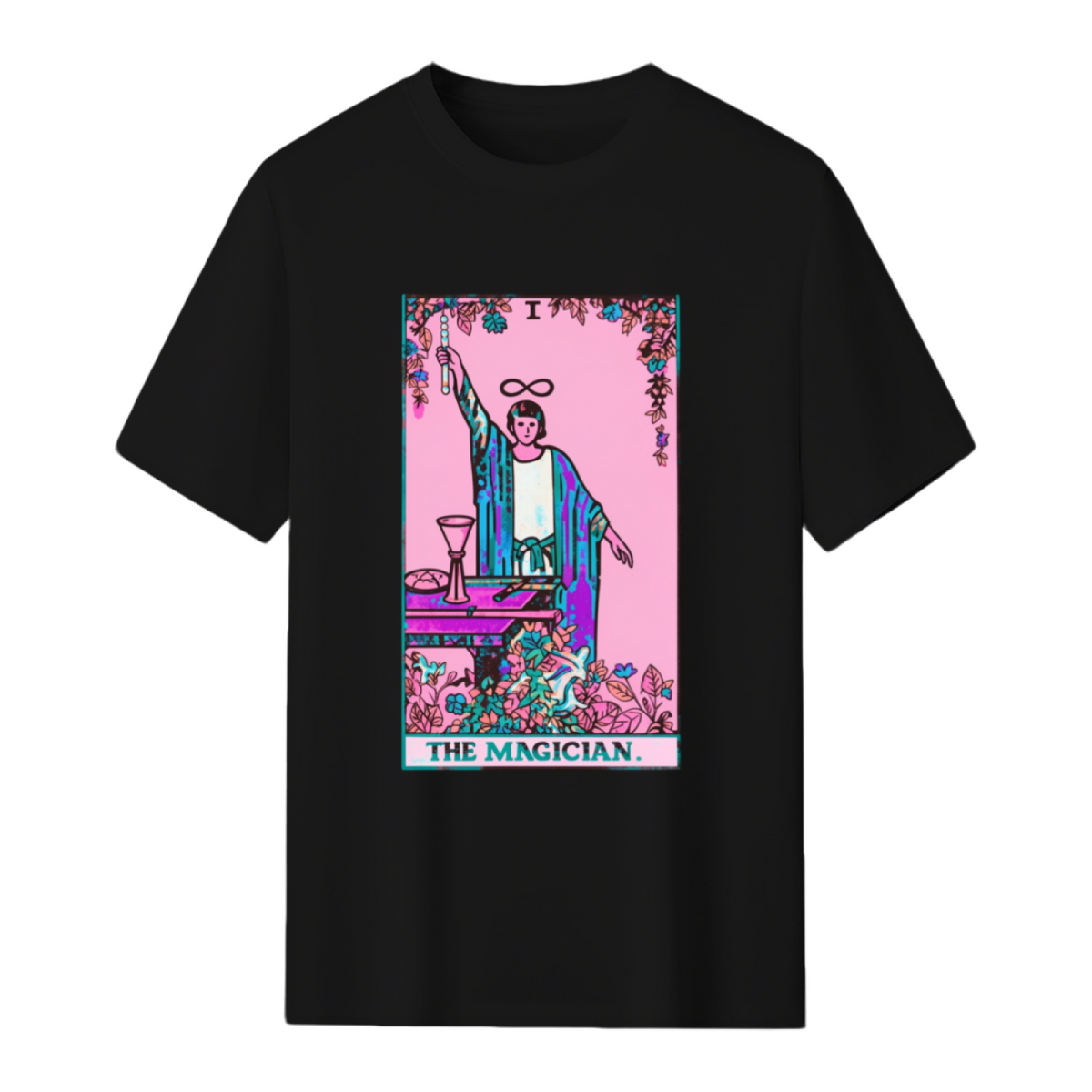 The Magician Tarot Twisted Graphic T-Shirt