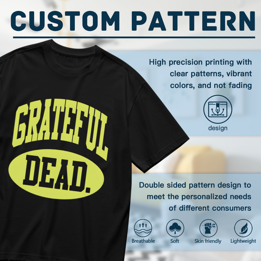 Grateful Dead Collegiate graphic T-shirt product image