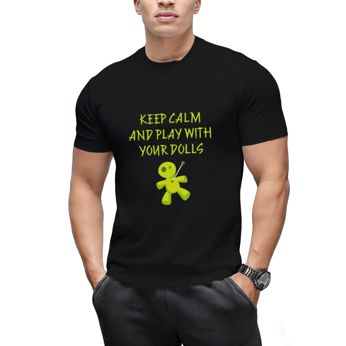 Play with Your Dolls Graphic T-Shirt