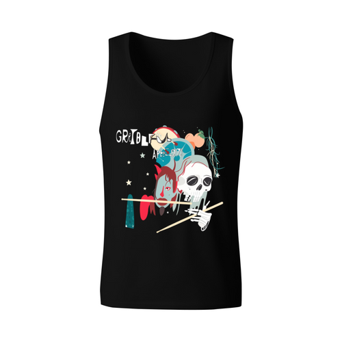 Grateful Dead Friend of the Devils Music Artwork graphic tank top product image