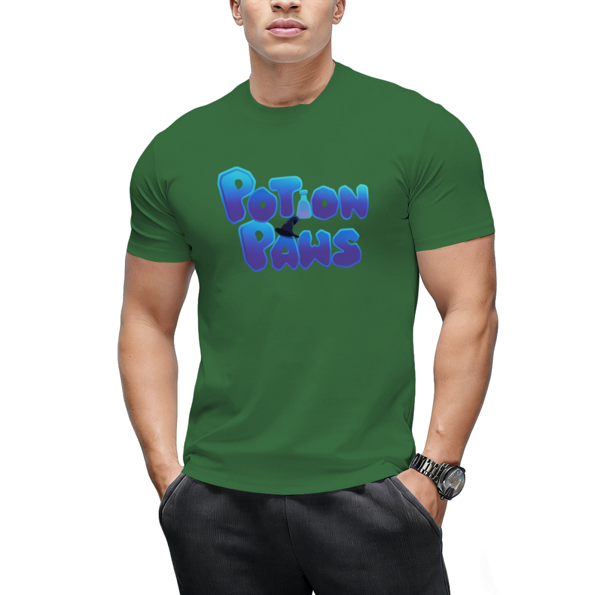 Potion Paws Logo Graphic T-Shirt