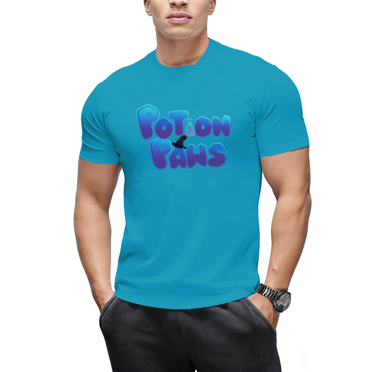 Potion Paws Logo Graphic T-Shirt