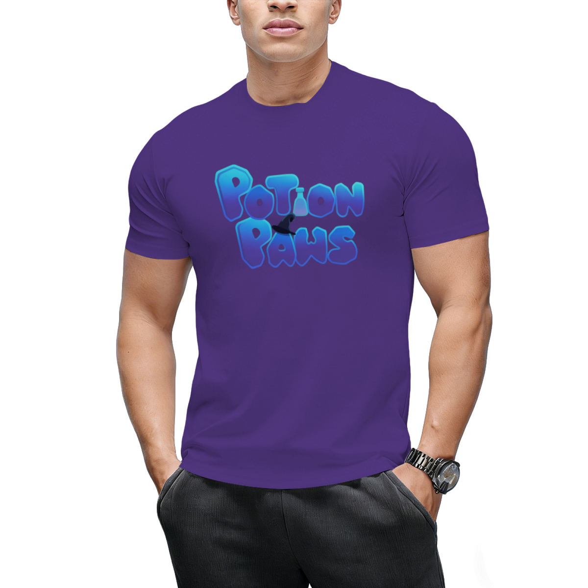 Potion Paws Logo Graphic T-Shirt