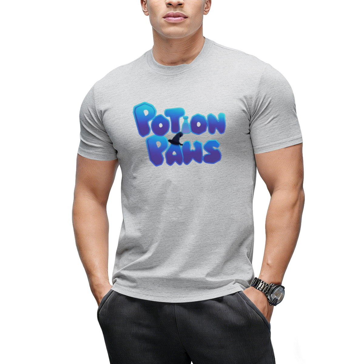 Potion Paws Logo Graphic T-Shirt