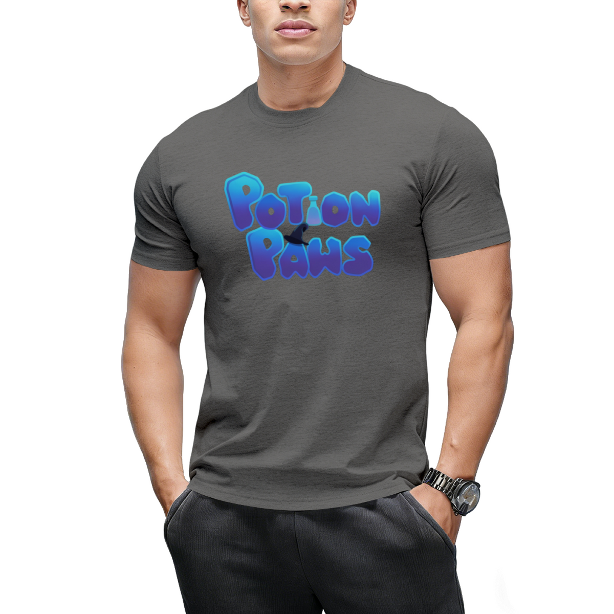 Potion Paws Logo Graphic T-Shirt