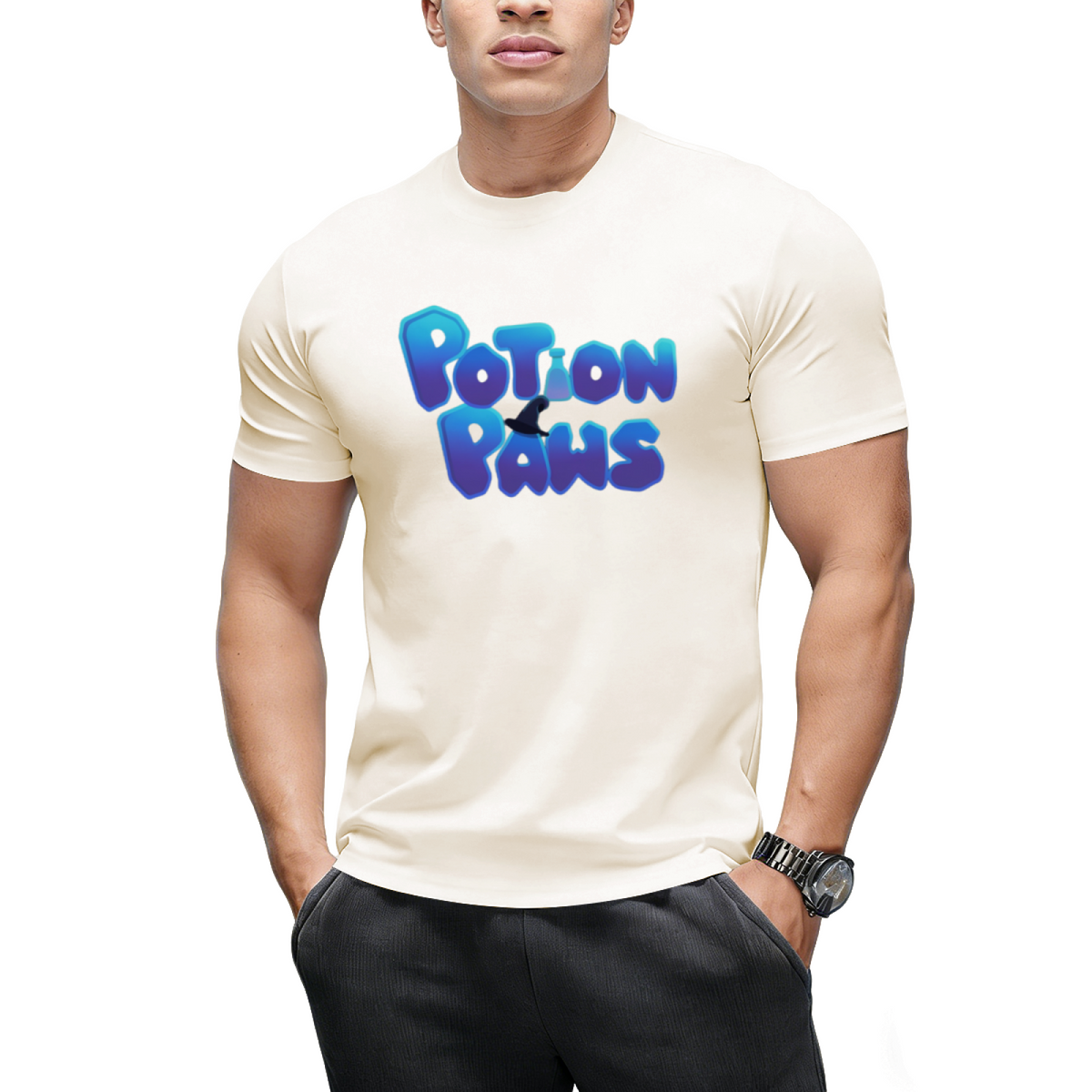 Potion Paws Logo Graphic T-Shirt