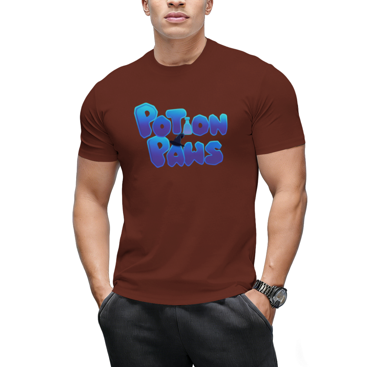 Potion Paws Logo Graphic T-Shirt