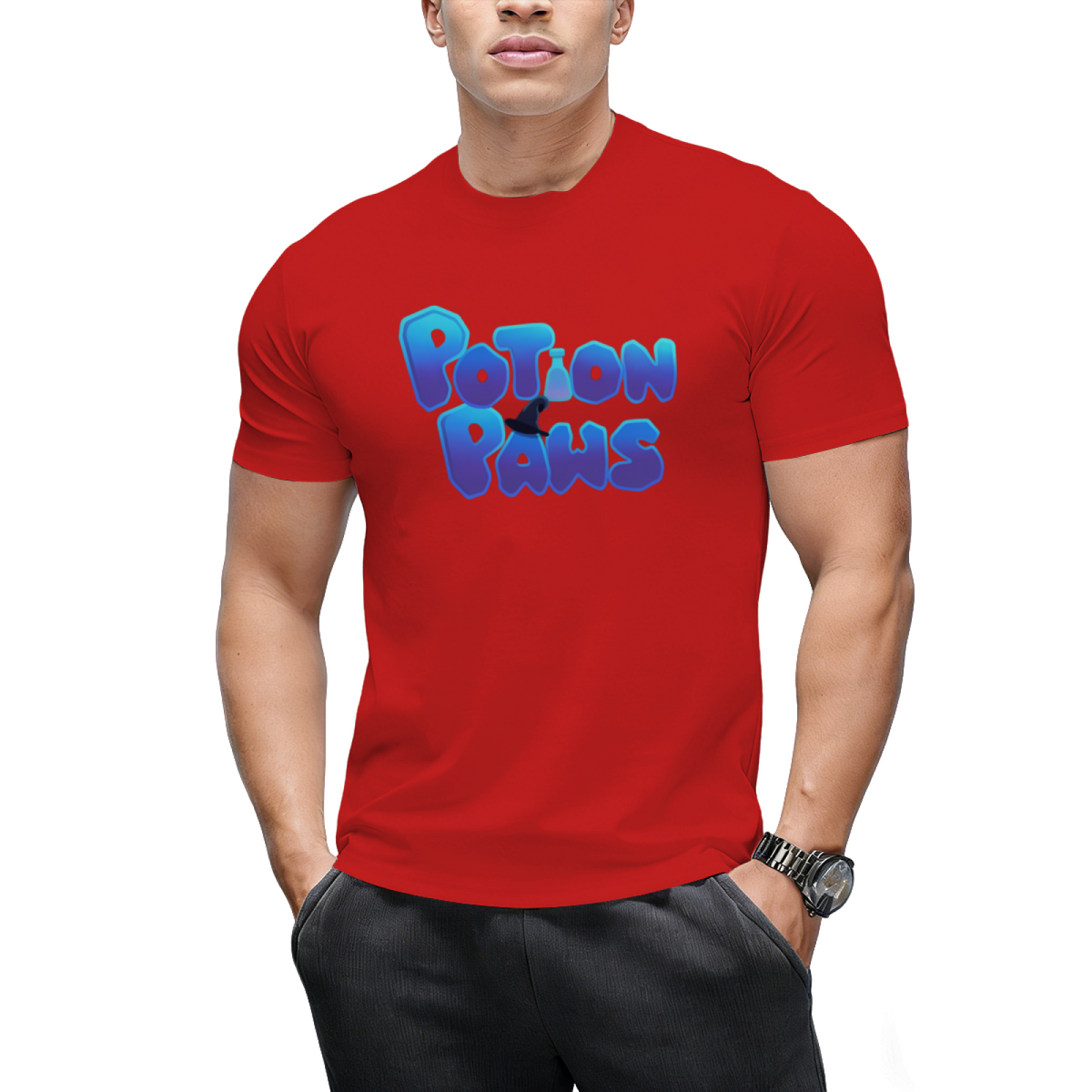 Potion Paws Logo Graphic T-Shirt