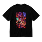 Red Laser Escape Women's T-Shirt for Weekend Adventures