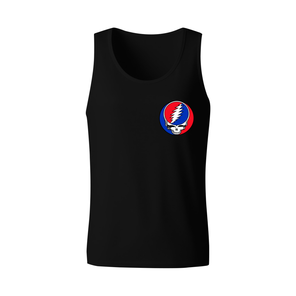 Grateful Dead Steal Your Face Skull graphic tank top product image