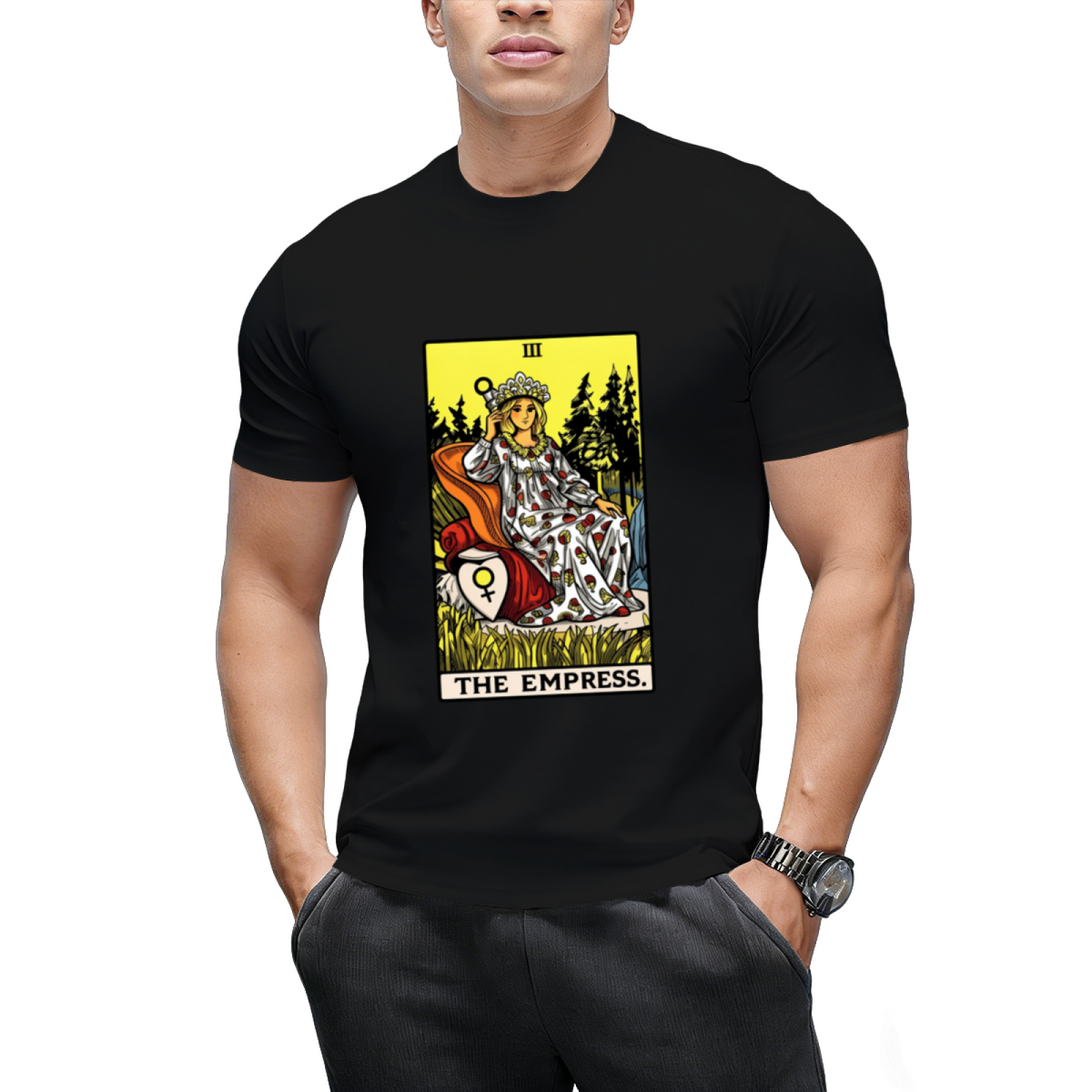 The Empress Tarot Graphic T-Shirt