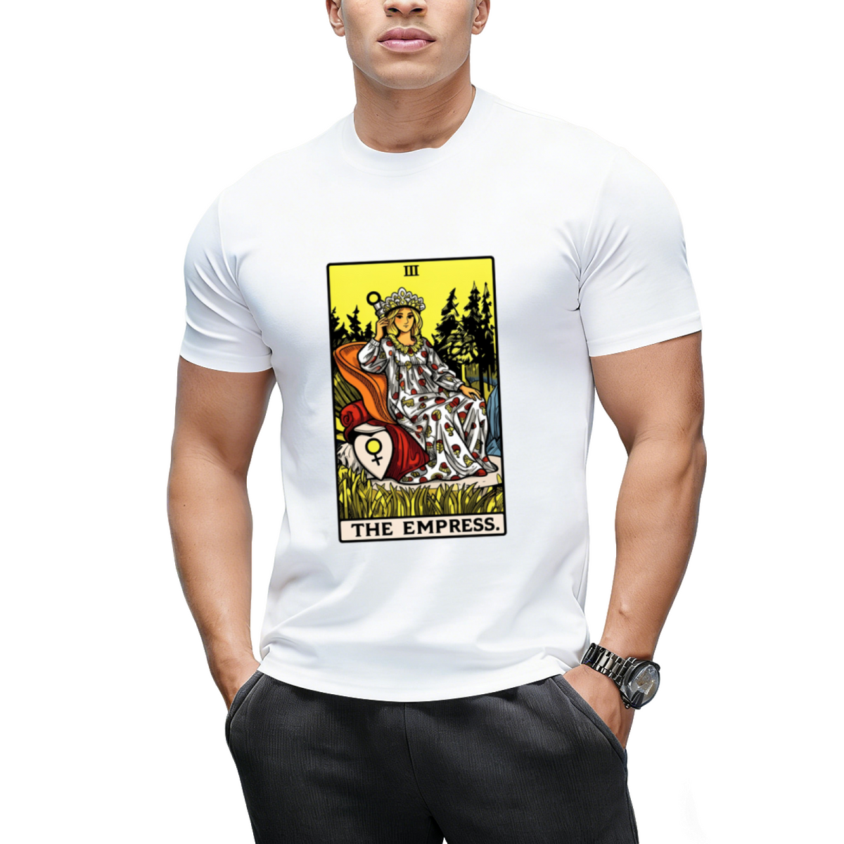 The Empress Tarot Graphic T-Shirt