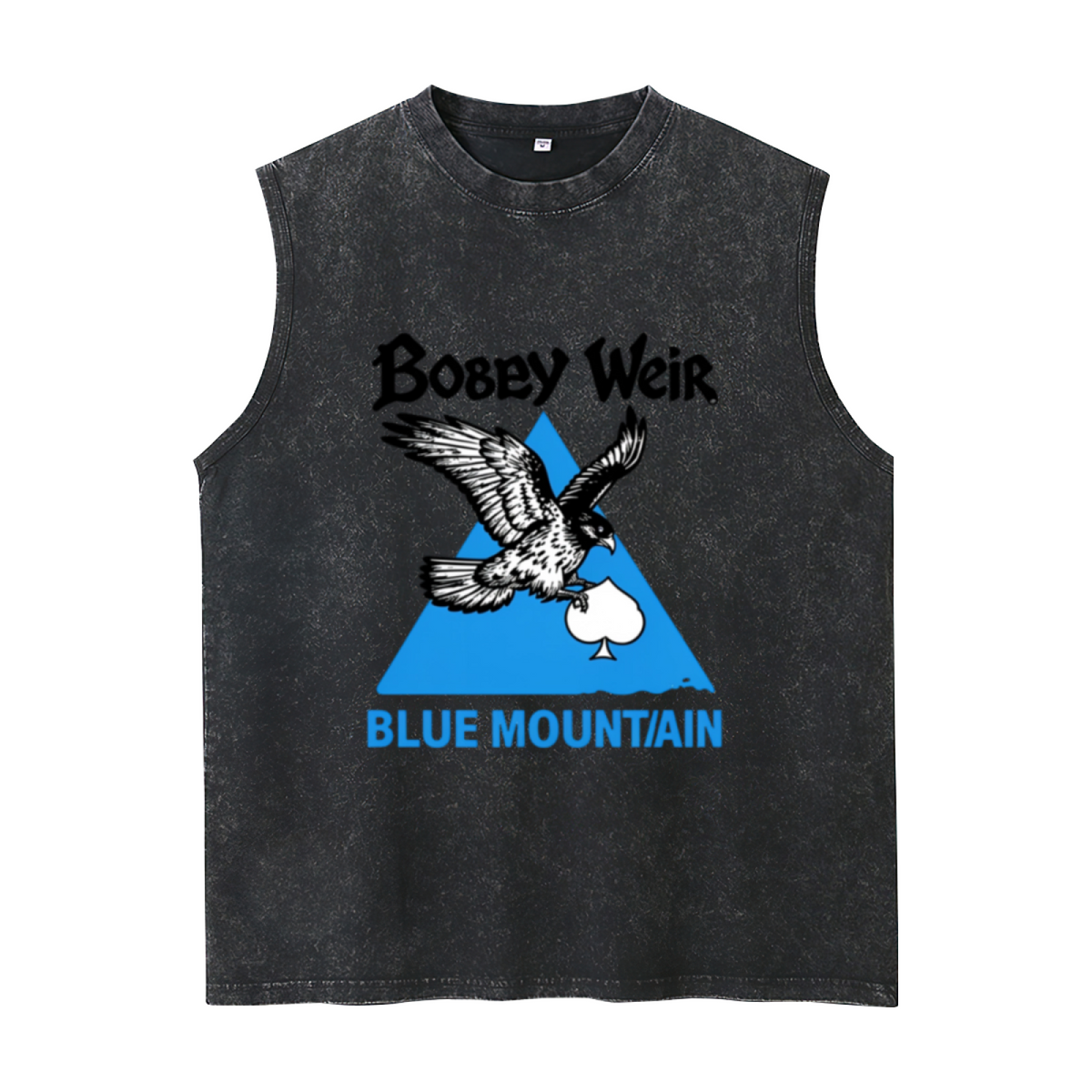 Grateful Dead washed graphic tank top with Blue Mountain Eagle graphic