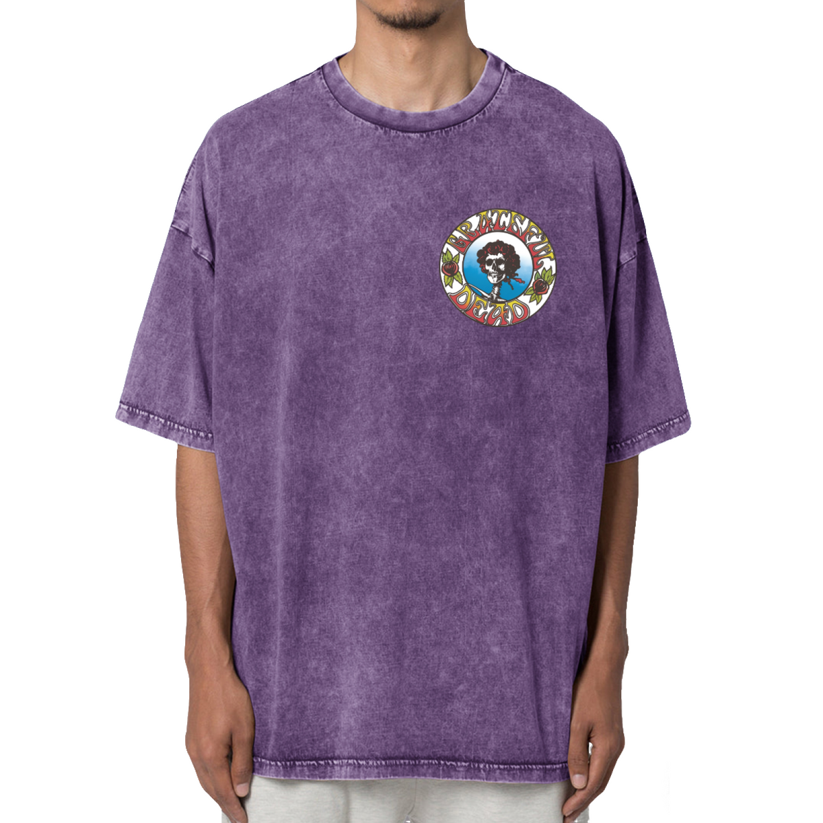 Grateful Dead Vintage Circle Bertha Washed Graphic T-Shirt