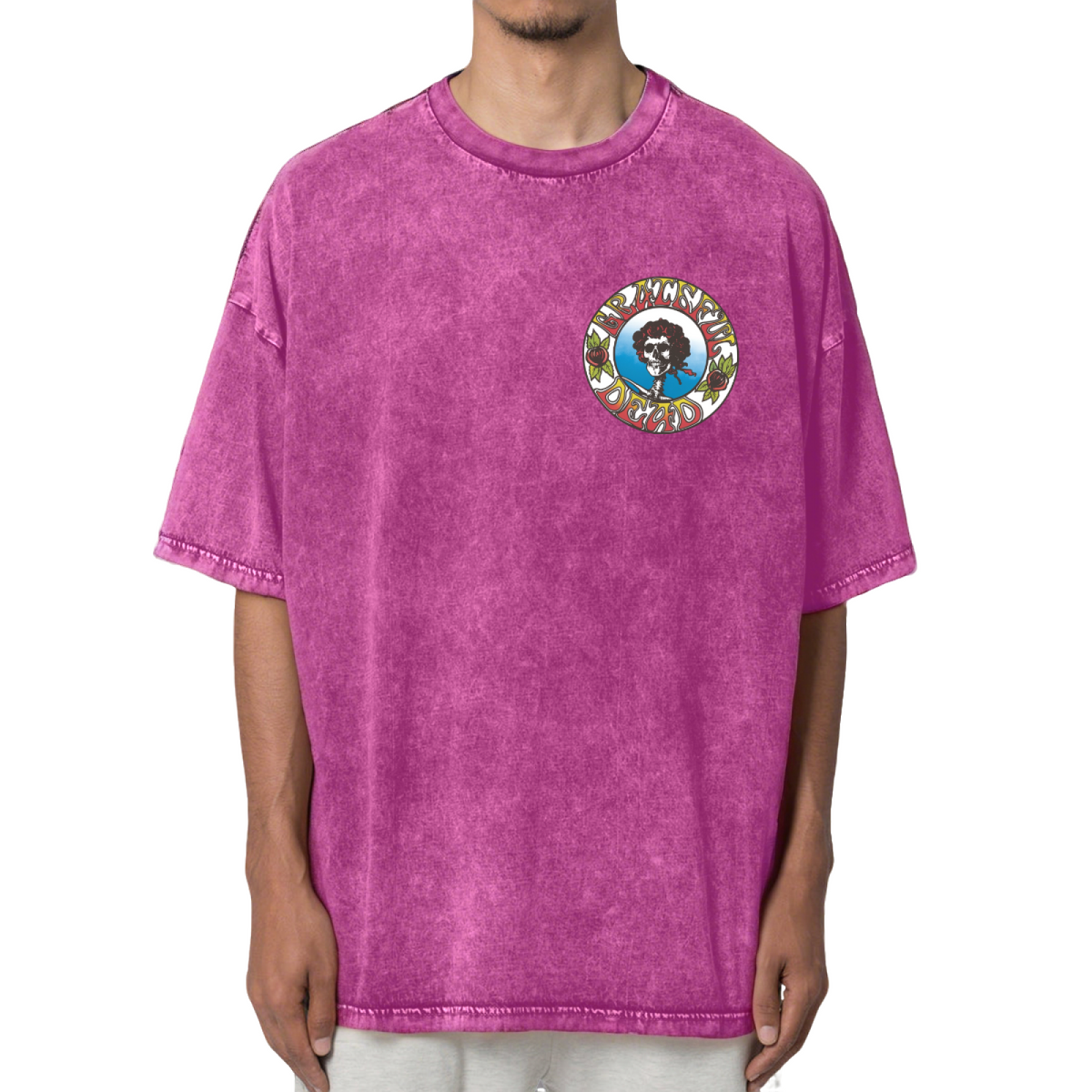 Grateful Dead Vintage Circle Bertha Washed Graphic T-Shirt