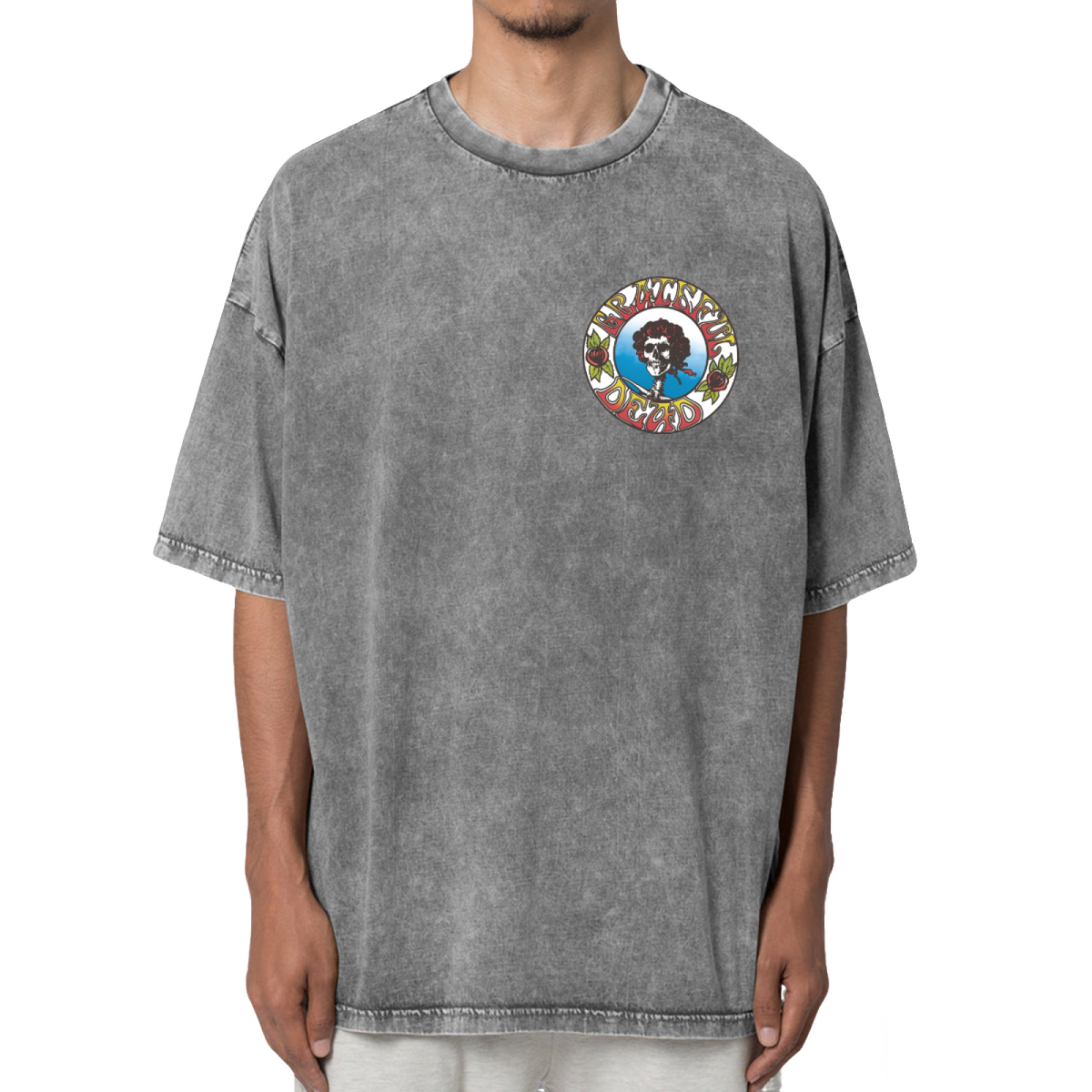 Grateful Dead Vintage Circle Bertha Washed Graphic T-Shirt