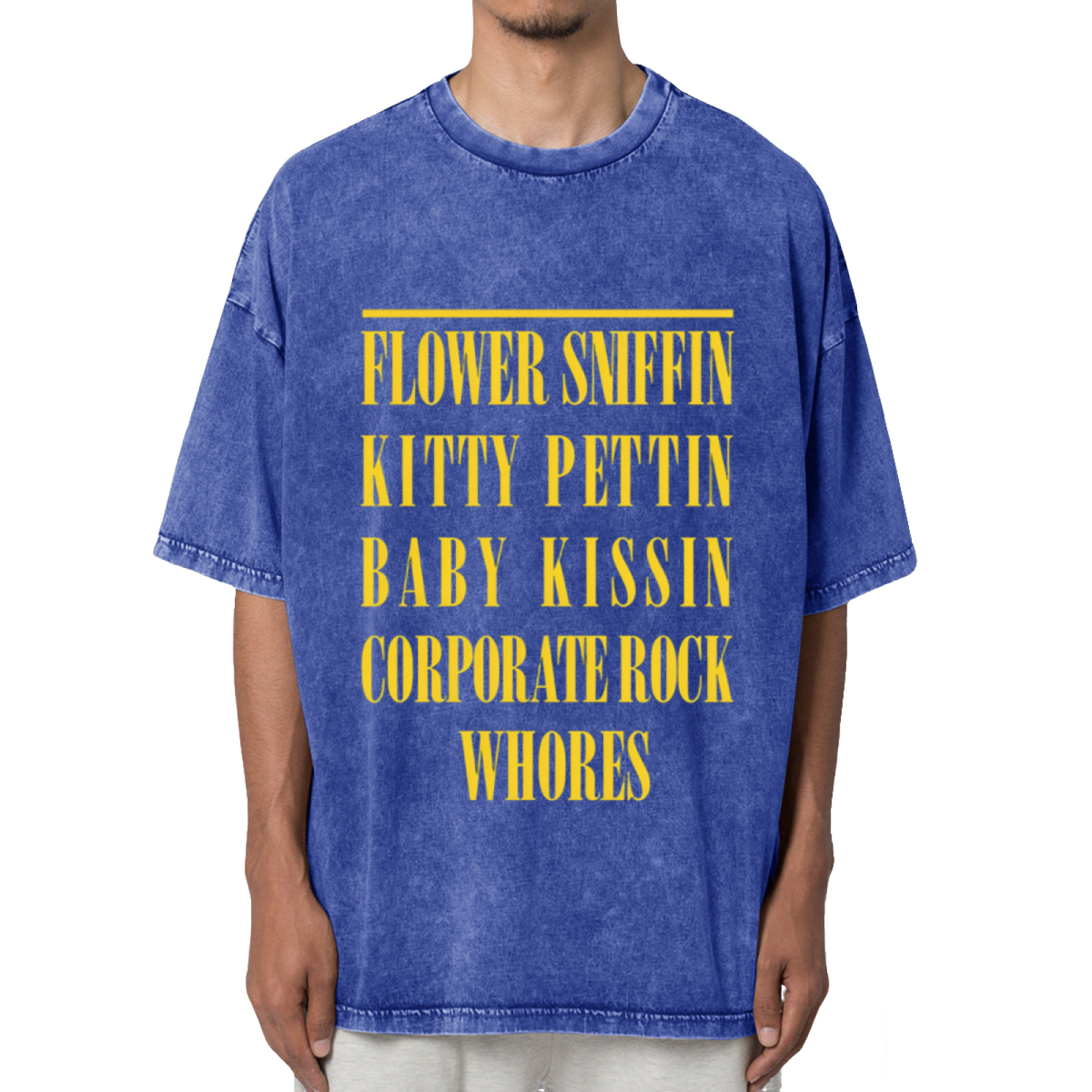 Nirvana Flower Sniffin Washed Graphic Tee
