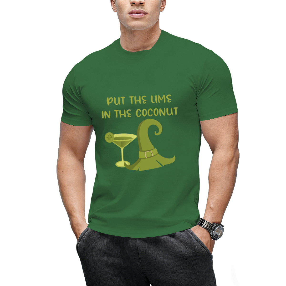 Put the Lime in the Coconut Wiccan Pagan Graphic T-Shirt