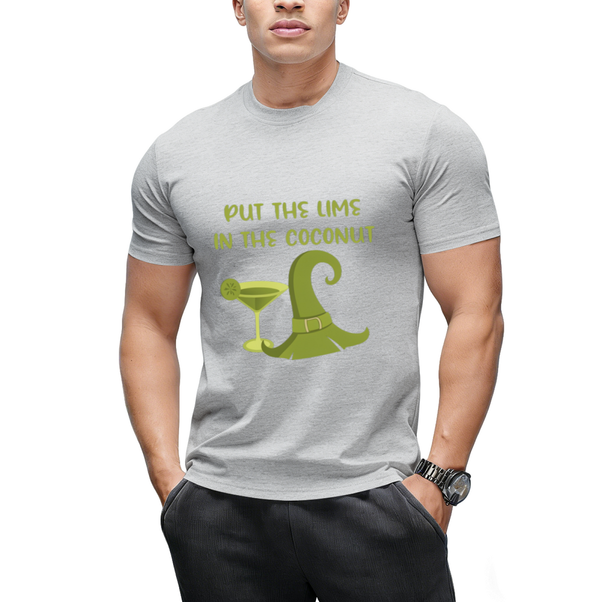 Put the Lime in the Coconut Wiccan Pagan Graphic T-Shirt