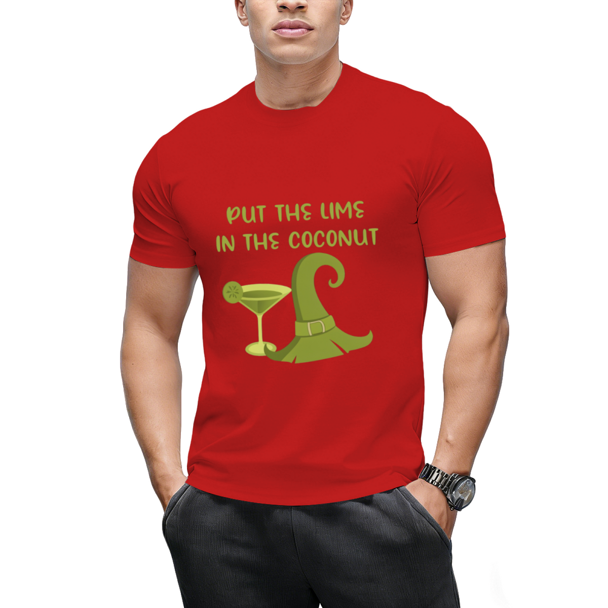 Put the Lime in the Coconut Wiccan Pagan Graphic T-Shirt