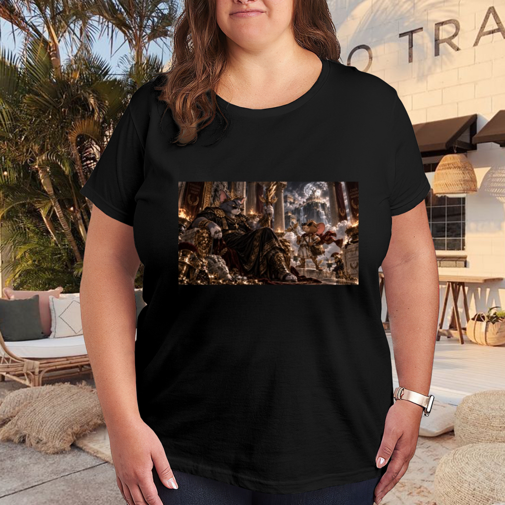 Storm Palace Cat King Women's T-Shirt for Fantasy Events