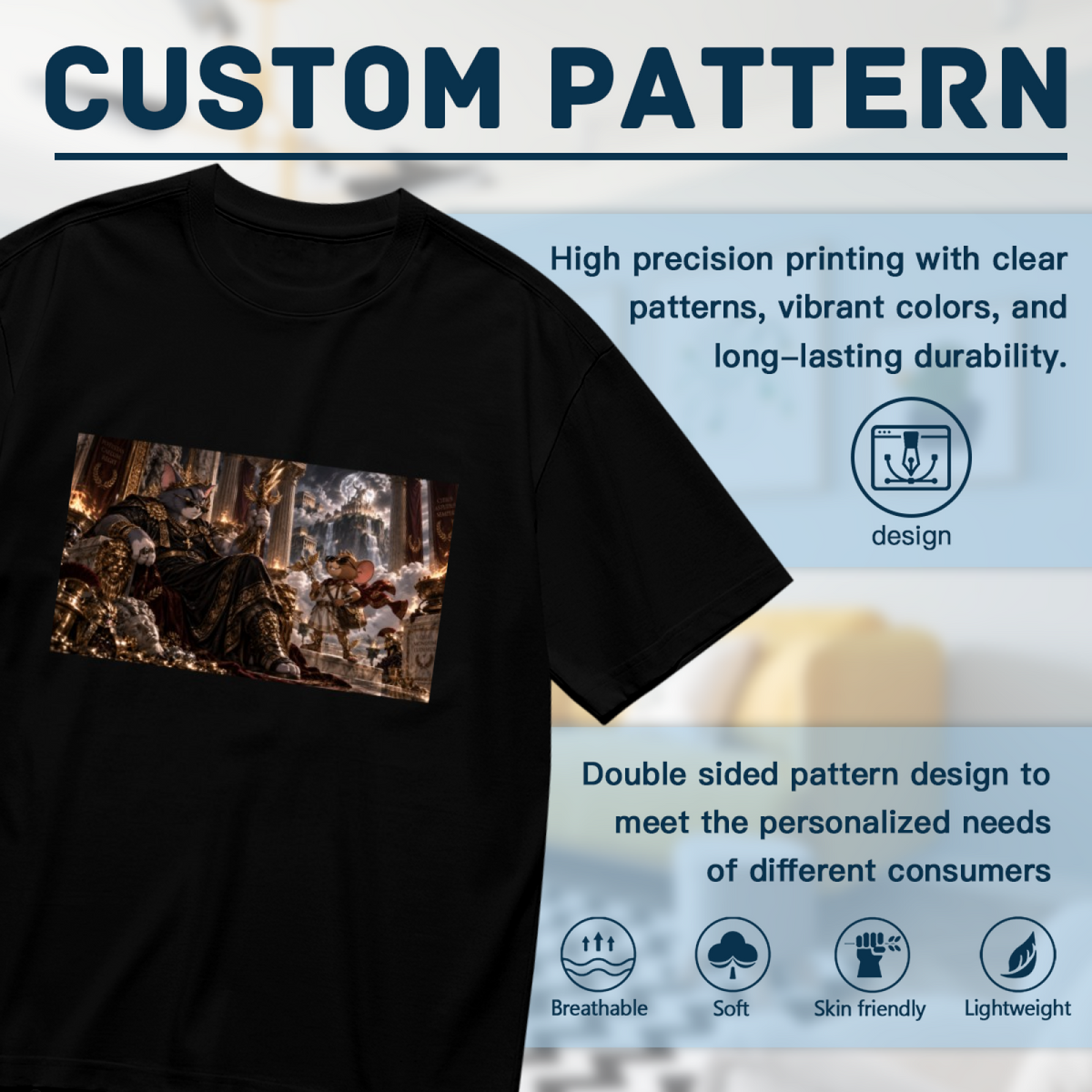 Storm Palace Cat King Women's T-Shirt for Fantasy Events