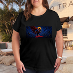 Cosmic Flight Banner Women's T-Shirt for Summer Plans