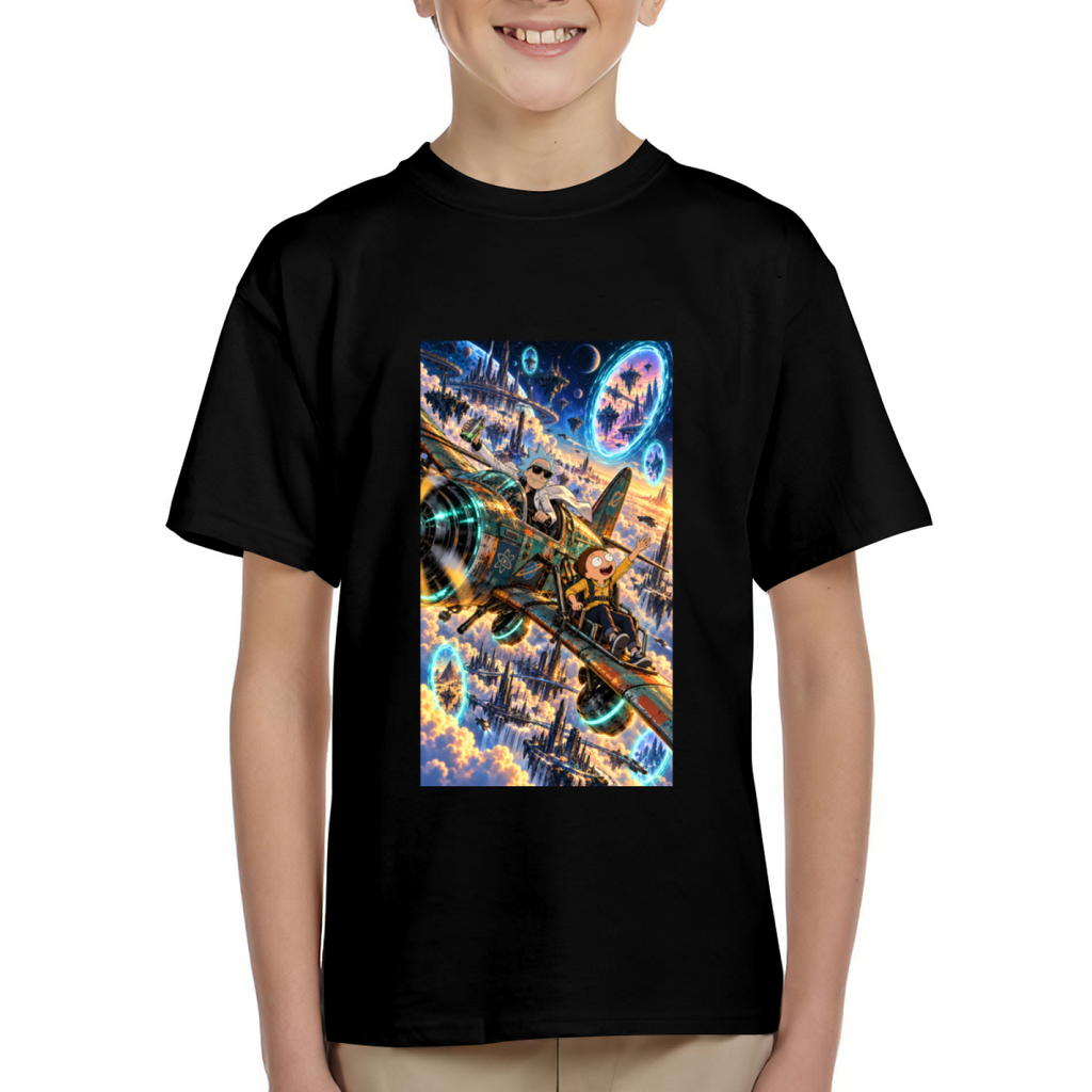 Portal Jet Adventure Kid's T-Shirt for Travel Days