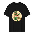 Witch Boy - Green Jade Graphic T-Shirt
