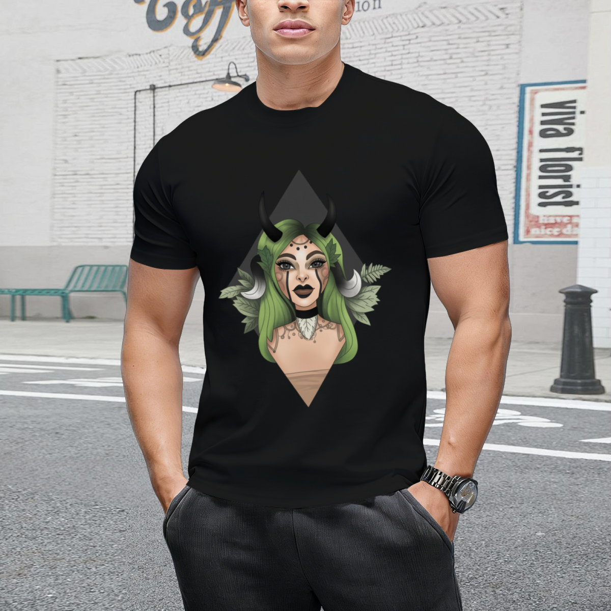 Sage Graphic T-Shirt