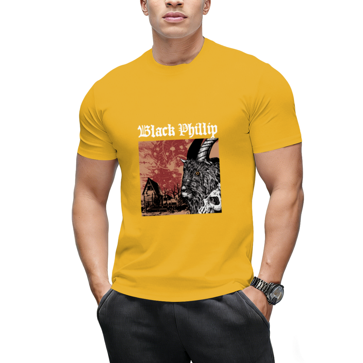 The Evil Goat - Black Phillip Graphic T-Shirt