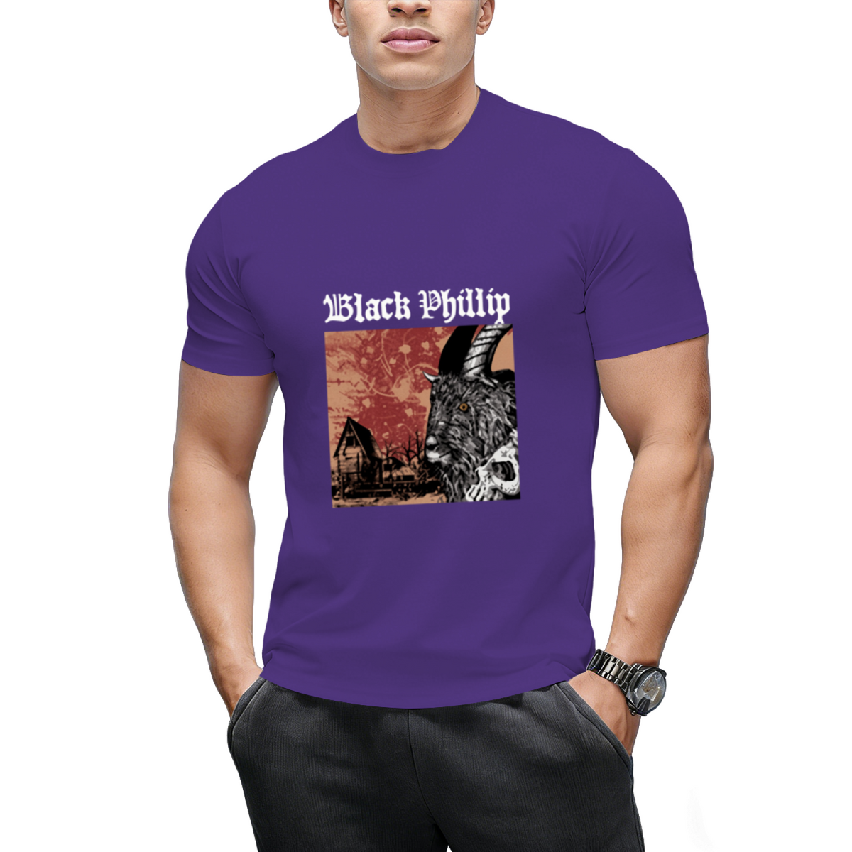 The Evil Goat - Black Phillip Graphic T-Shirt
