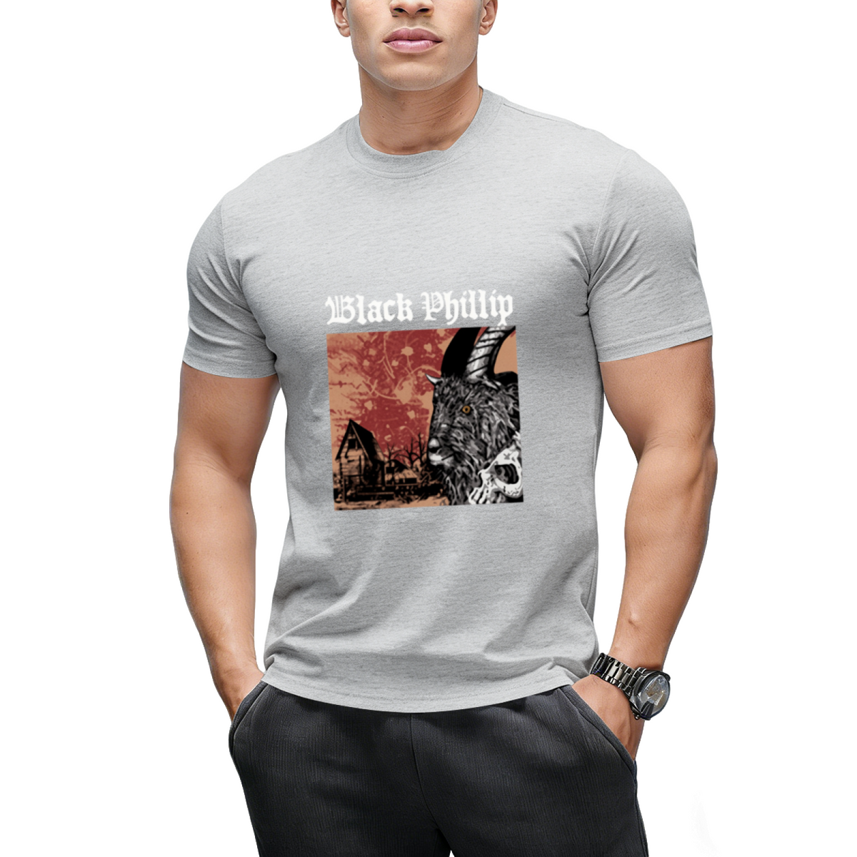 The Evil Goat - Black Phillip Graphic T-Shirt