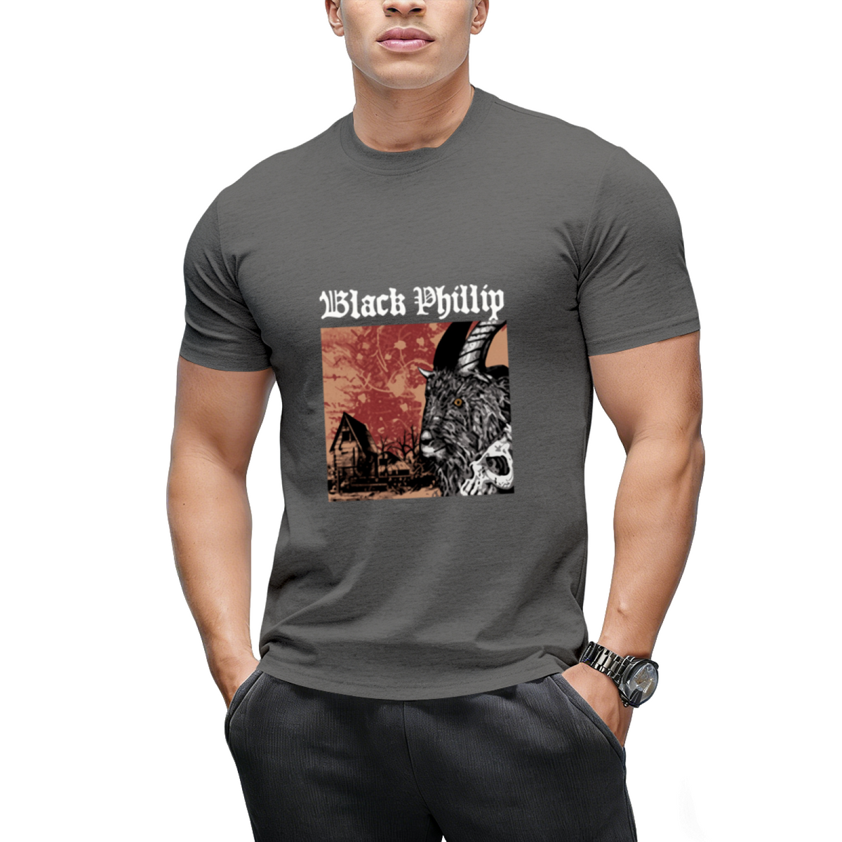 The Evil Goat - Black Phillip Graphic T-Shirt