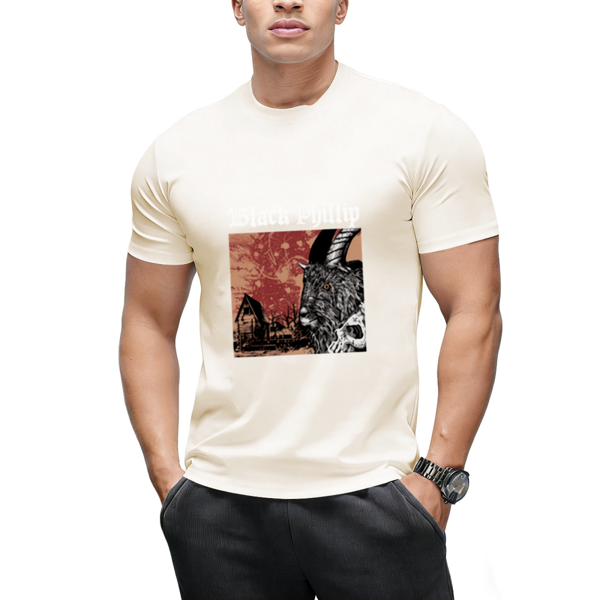 The Evil Goat - Black Phillip Graphic T-Shirt