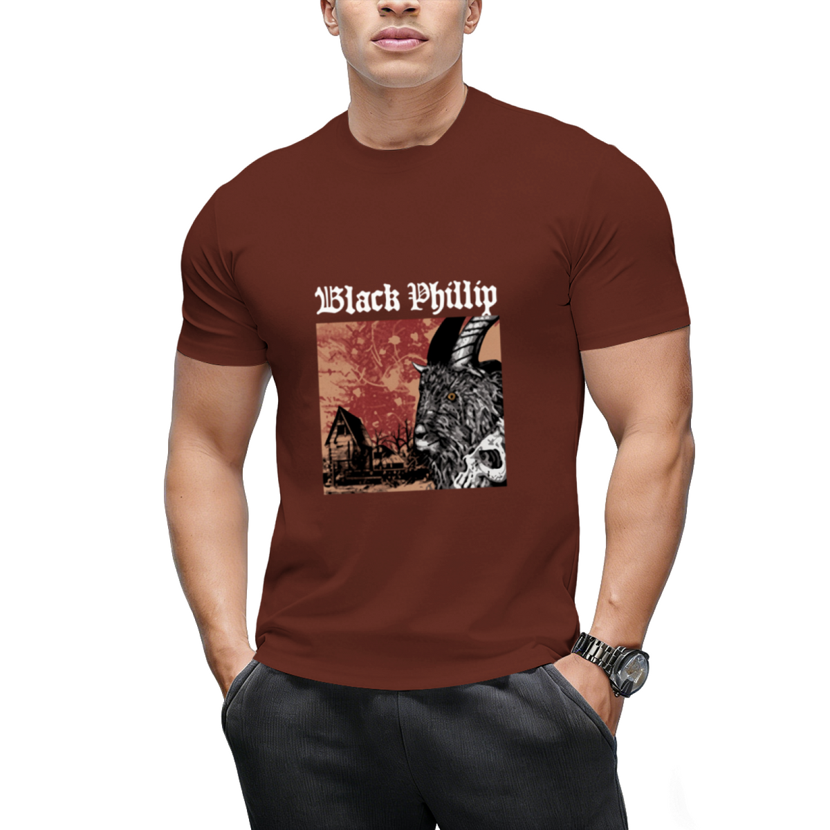 The Evil Goat - Black Phillip Graphic T-Shirt