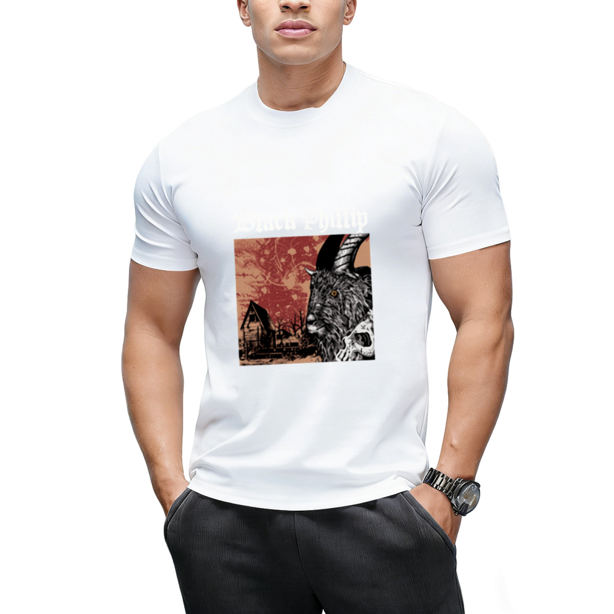 The Evil Goat - Black Phillip Graphic T-Shirt
