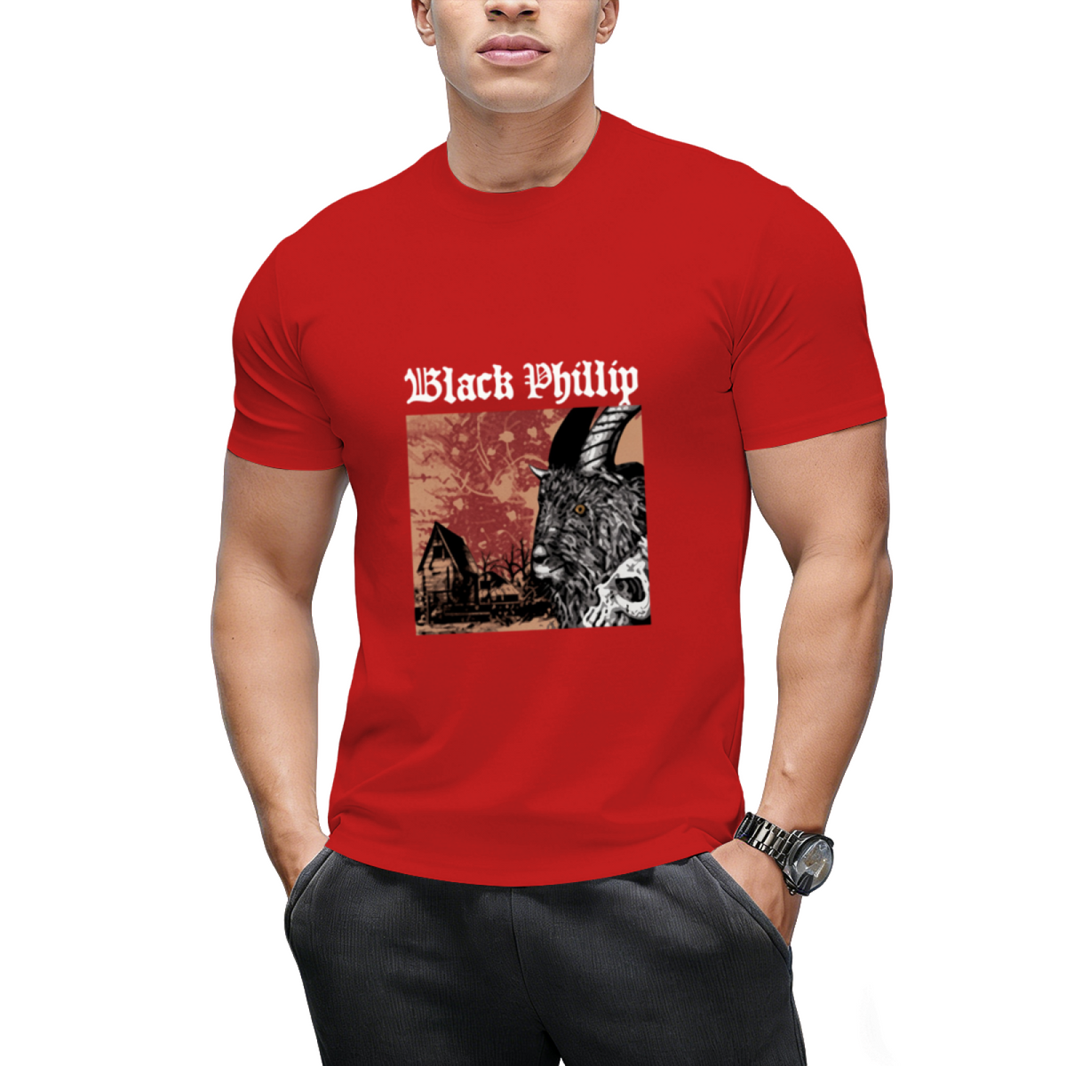 The Evil Goat - Black Phillip Graphic T-Shirt