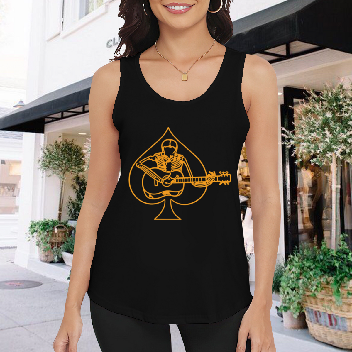 Grateful Dead Ace graphic tank top product image