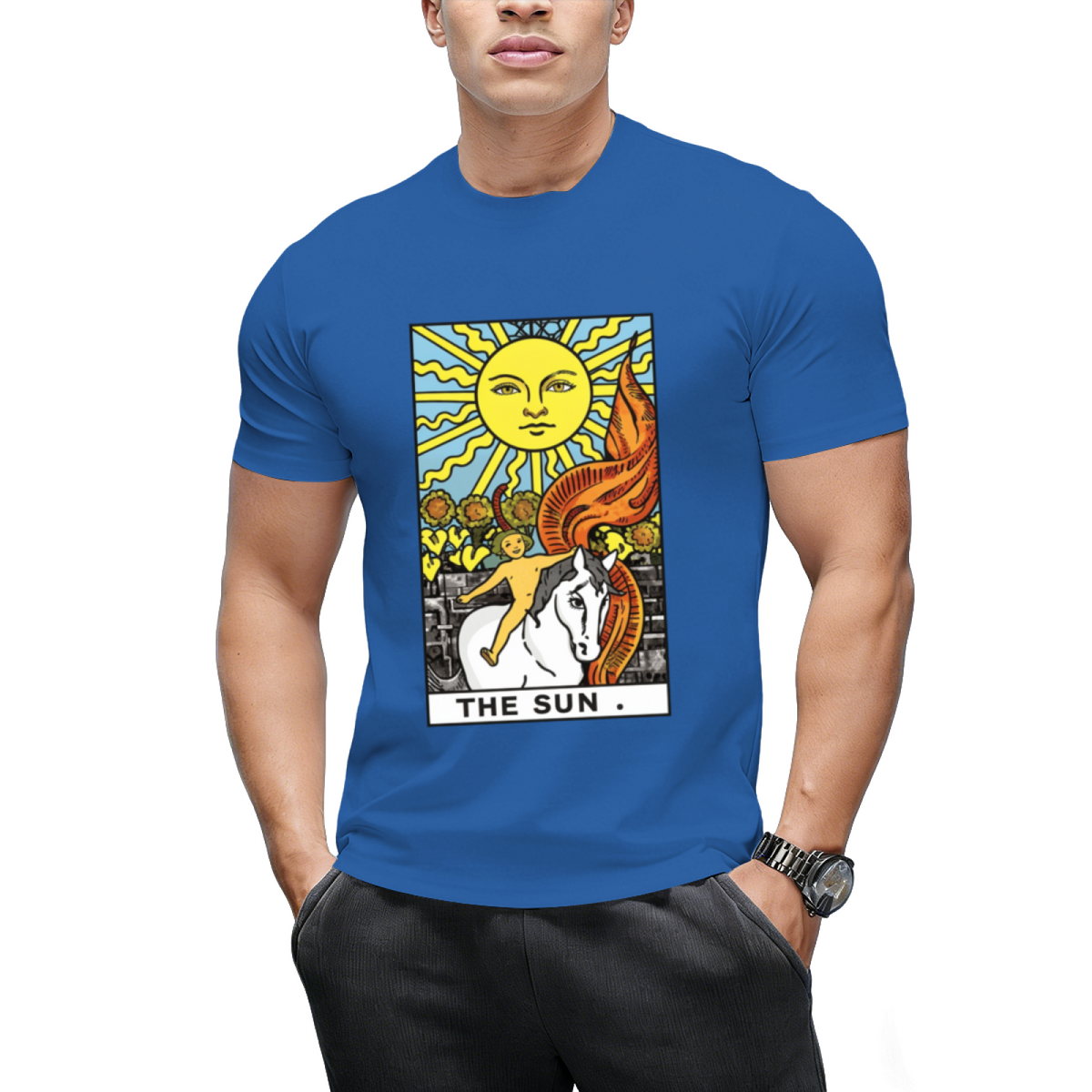 The Sun Tarot Graphic T-Shirt
