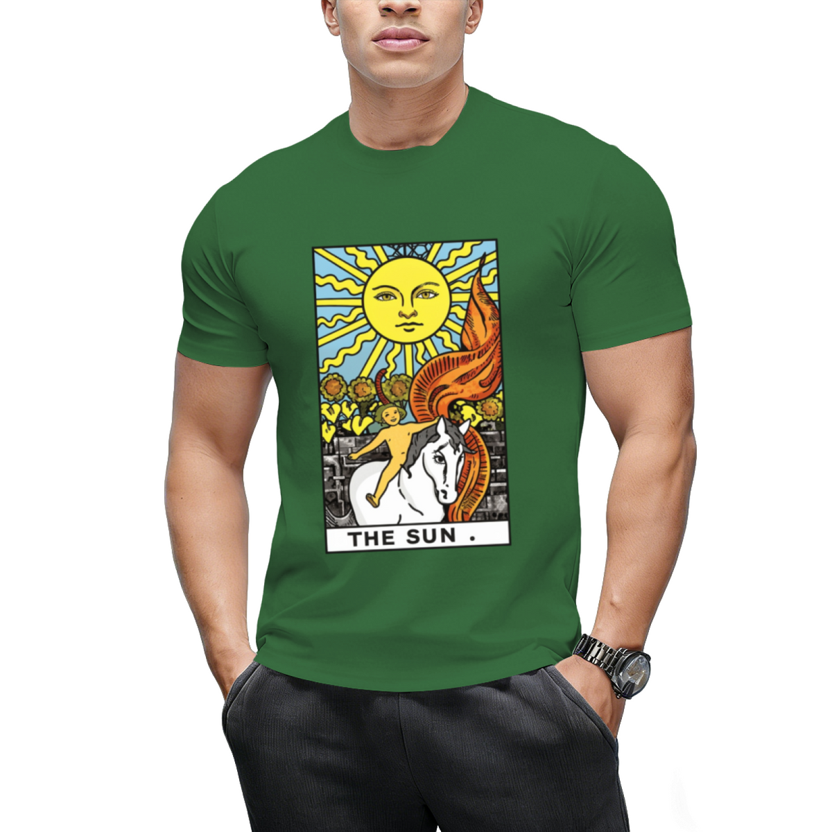 The Sun Tarot Graphic T-Shirt