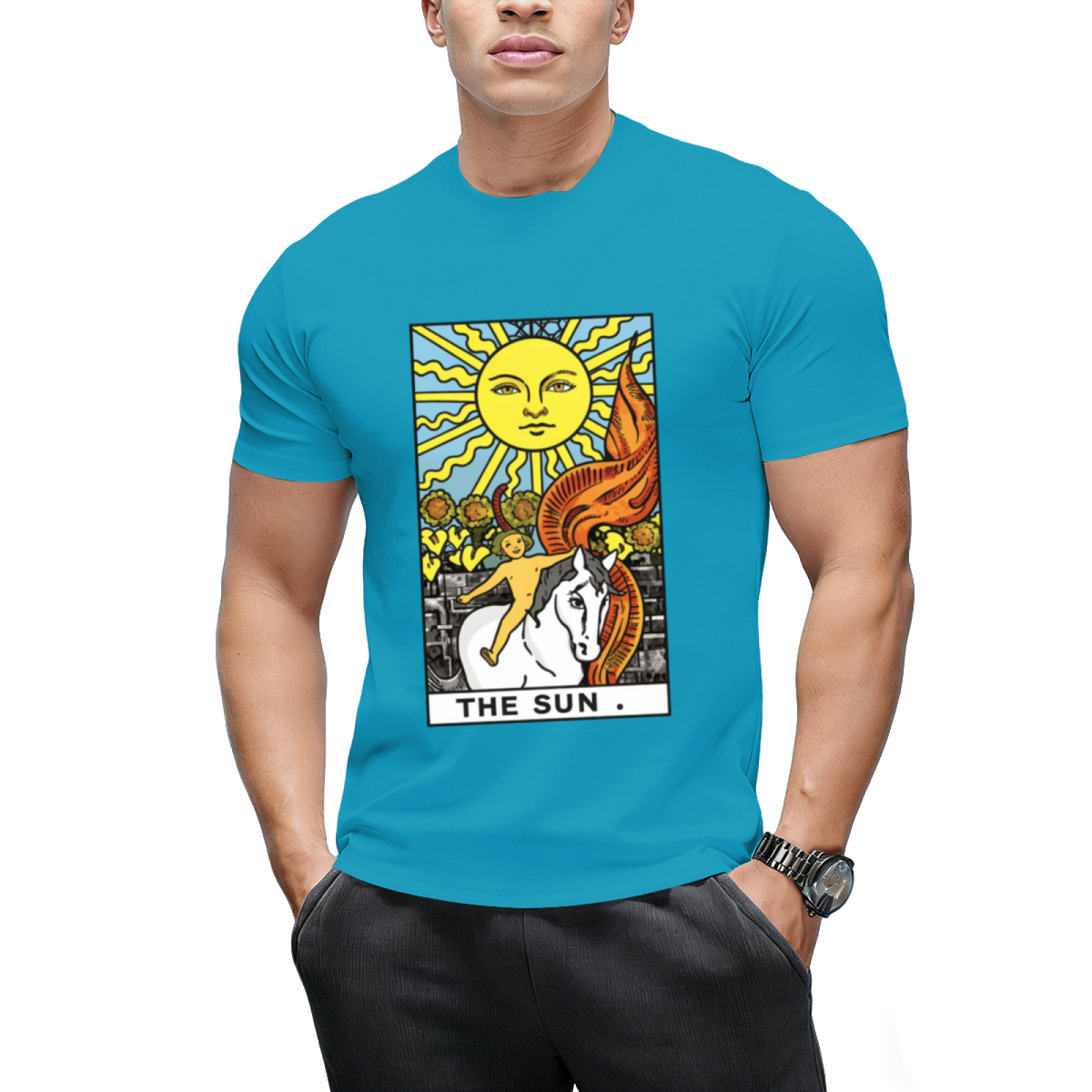 The Sun Tarot Graphic T-Shirt